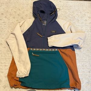 LL Bean Pullover Windbreaker Jacket